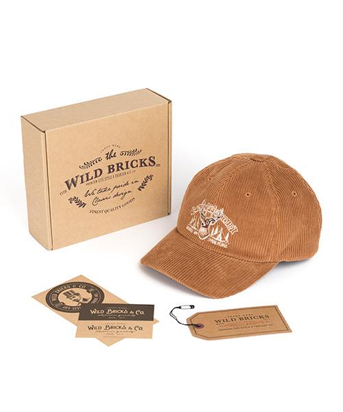 Waildeubeuligseu Corduroy Reindeer Cap (Mustard)