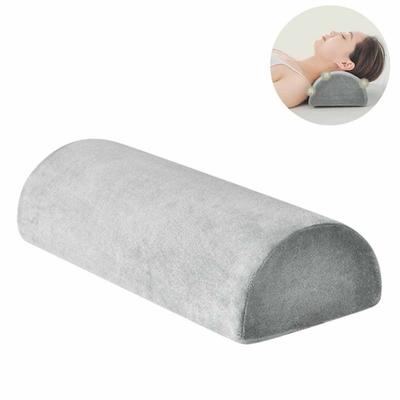 Half Cylinder Half Moon Bolster Pillow Removable Cover Ergonomic Leg Pillow Slow Rebound Washable Cover Knee Support Pillow