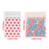 50 Piezas Bolsa Autoadhesiva de Plástico Transparente con Forma de Estrella para Joyería, Porta Tarjetas de Caramelo, Almacenamiento de Fotos de Animación, Bolsas para Paquetes de Regalo