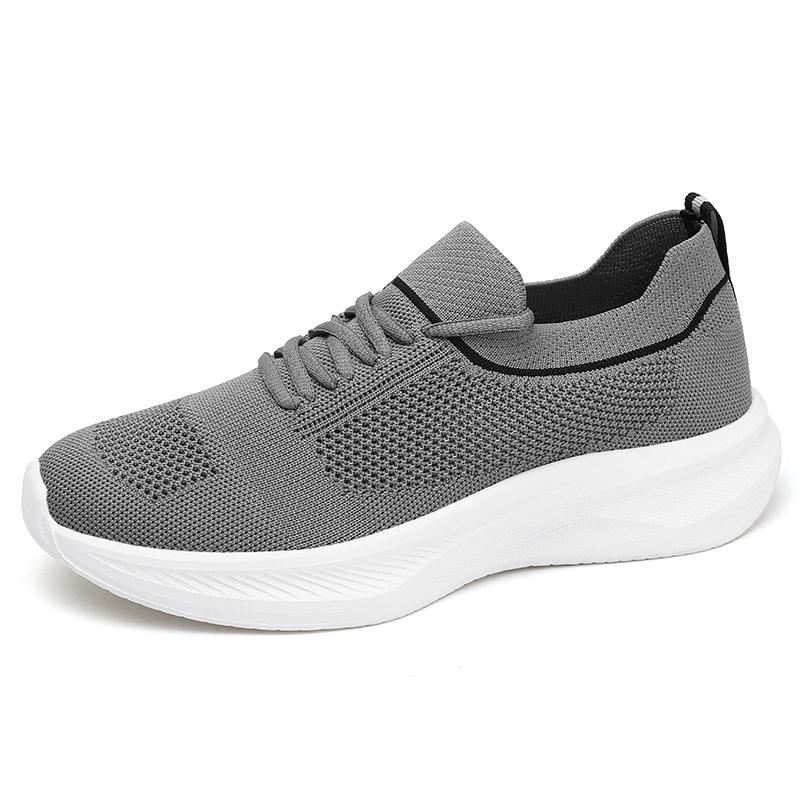 Mens Jogging Shoes 2025 Summer New Lightweight Cushioned Soft Walking Running Mesh Sports Comfortable Sneakers Man