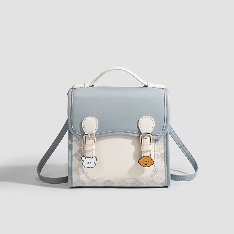 

Милый контрастный рюкзак в свежем стиле, женский рюкзак для поездок на работу и учебы, маленький дорожный рюкзак