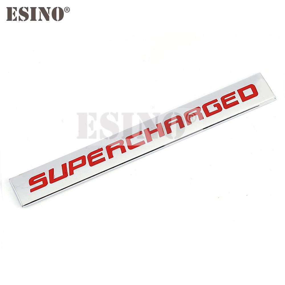 Car Styling Turbo Diesel Twin Turbo Turbocharged Supercharged 3D Metal Alloy Adhesive Emblem Sticker Car Body Badge