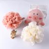 Cartoon Bath Sponge Double Sided Shower Brush Handheld Scrubber Easy Exfoliating Tool for Adults Home Bathroom