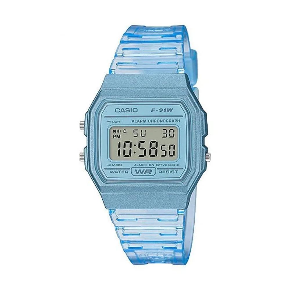 Cio Digital Watch Unisex Couple Sports F-91WS-2D