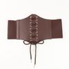 Corset Belt Bandage Super Wide Pu Leather Girdle Slimming Body Women Elastic High Waist Belts Versatile for Daily Bustier Corset
