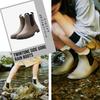 KiU Twintone Side Gore Rain Boots waterproof water-repellent short insole cushion comfortable stylish outdoor snow unisex mens womens black K514XL-900