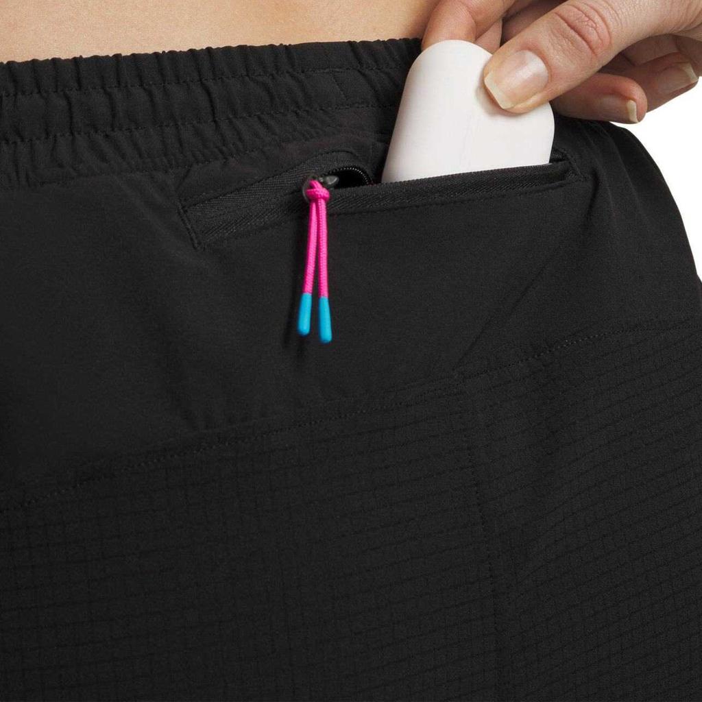 Under Armour Breathable Solid Color Elastic Running Shorts Women shorts 6009501-008