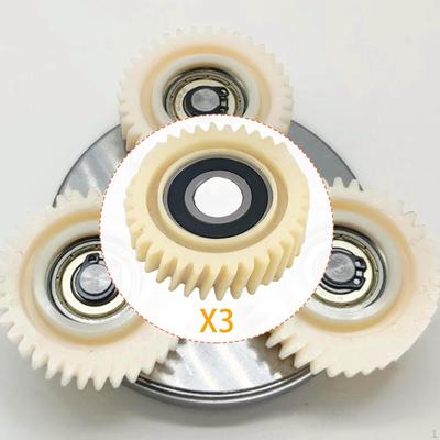 3 Adet Elektrikli Bisiklet Motor Dişli Tamir Parçaları 35 Profesyonel 47,5 x 13 mm Elektrikli Bileşenler 500W için