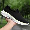 Fashion Running Shoes Men Lightweight Mesh Comfortable Flat Casual Walking Shoes Slip on Unisex Sneakers for Men Lightweight Casual Shoe