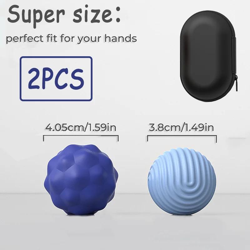 

Silicone Magnetic Balls Fidget Toys Kids Autism ADHD Calming Sensory Toy Adults Anxiety Relief Stress Toys Large Size Worry Ball синій