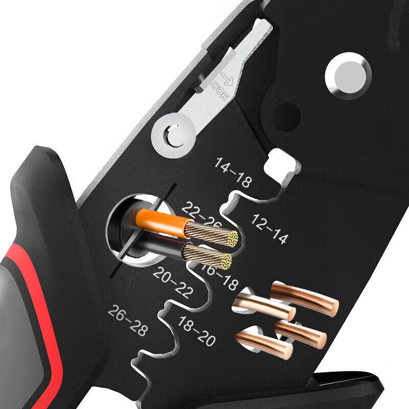 Deli 7-inch Multifunctional Wire Stripper Pliers