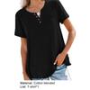 Women Tunic Solid Color All-match Skin-friendly Women Short Sleeve Tee Tops for Summer