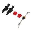 Metal Front Differential Axle with Axle Housing for MN86K MN86KS 1Celsius12 Remote Control Climbing Car Upgrade Part