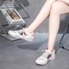 [Customized] HY101 new mesh shoes women's breathable 2025 summer hollow mesh surface increases trend casual shoes transportation