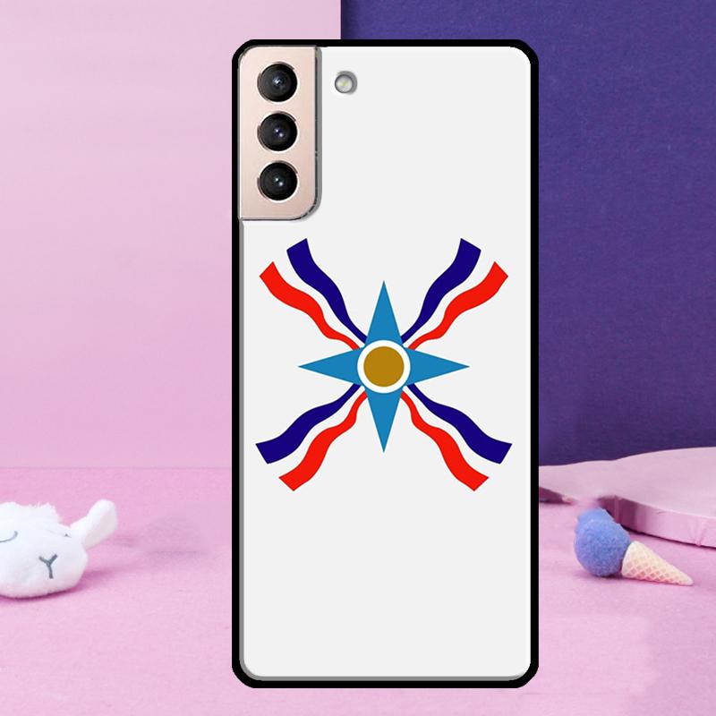 

Assyria Flag Assyrian Case For Samsung Galaxy S23 S22 Ultra S21 S20 FE Note 10 20 Ultra S8 S9 S10 Plus Cover Galaxy S10
