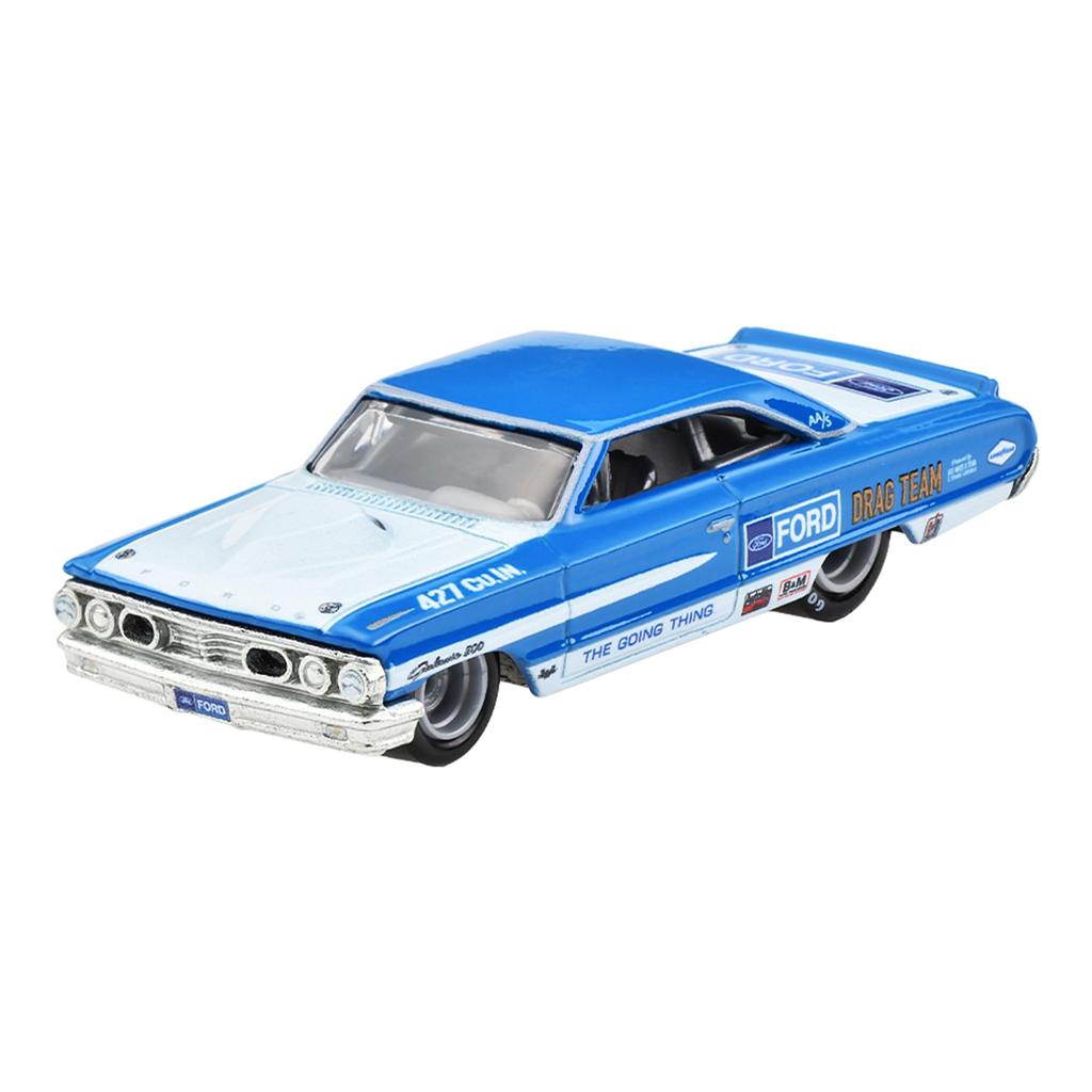 Hot Wheels Premium Custom Galaxy 500 Ford Anglia Racer Vehicle Toy Diecast Car JHW50 2-Pack '64 / '67 (Ages 3+) Multi-color