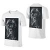 100% Cotton The Art of Dog Cane Corso - Italian Mastiff T-Shirt Men's Double Sided T Shirt Men Crew Neck Shirts Tops Oversized