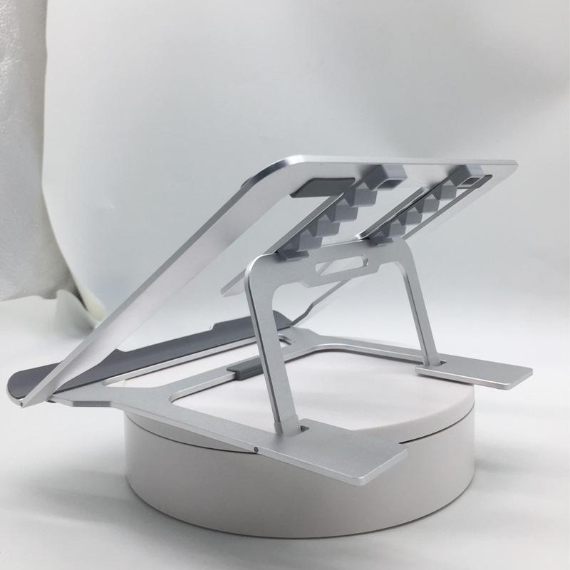 Portable Folding Laptop Stand with Adjustable Height and Cooling Feature for Desktops and Painting