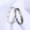 Classic Sun Moon Opening Couple Ring for Women Men Trendy Charm Black Star Ring Jewelry Wedding Anniversary Gifts
