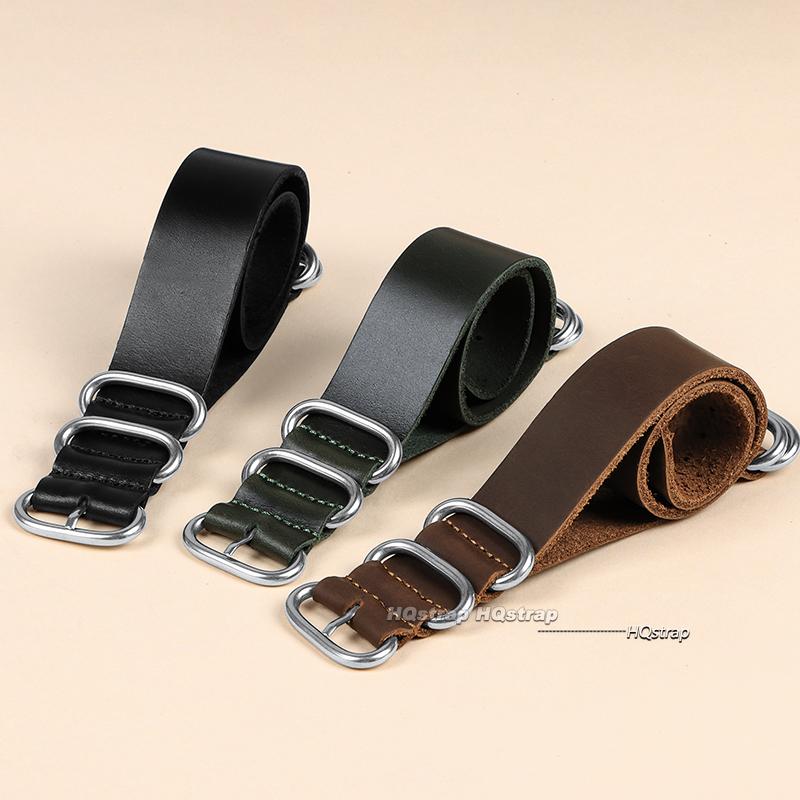 18mm 20mm 22mm Vintage Cowhide Watch Band for Casio Handmade Cow Watch Strap Replacement Bracelet for Seiko Men Women Watch Belt