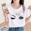 Geometric Trend Women's Short Sleeve Round Neck Fashion T-shirt