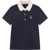 HAZZYS Girls' Summer Short Sleeve Polo Shirt