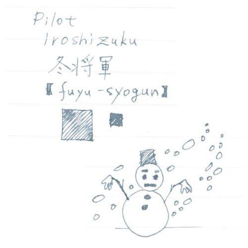 Pilot fountain pen ink iroshizuku INK-50-FS Fuyushogun