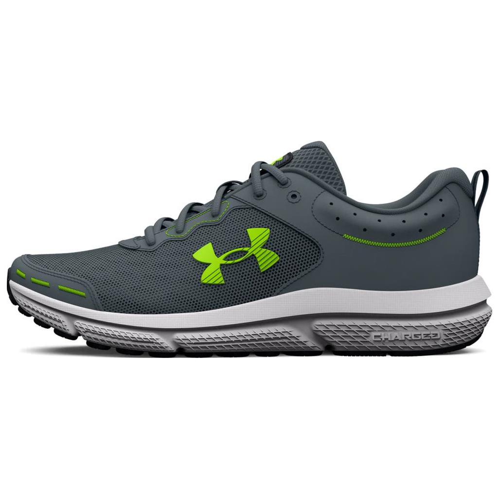 Under Armour Charged Assert 10 Gravel Lime Surge 42.5