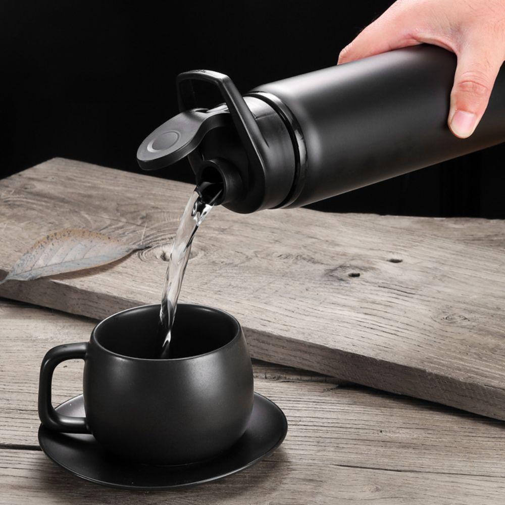 Lightweight Bicycle Water Bottle Stainless Steel Travel Mug Sport Drinking Bottle  Adventure