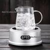 Heat-Resistant Glass Gongdao Cup with Steel Strainer