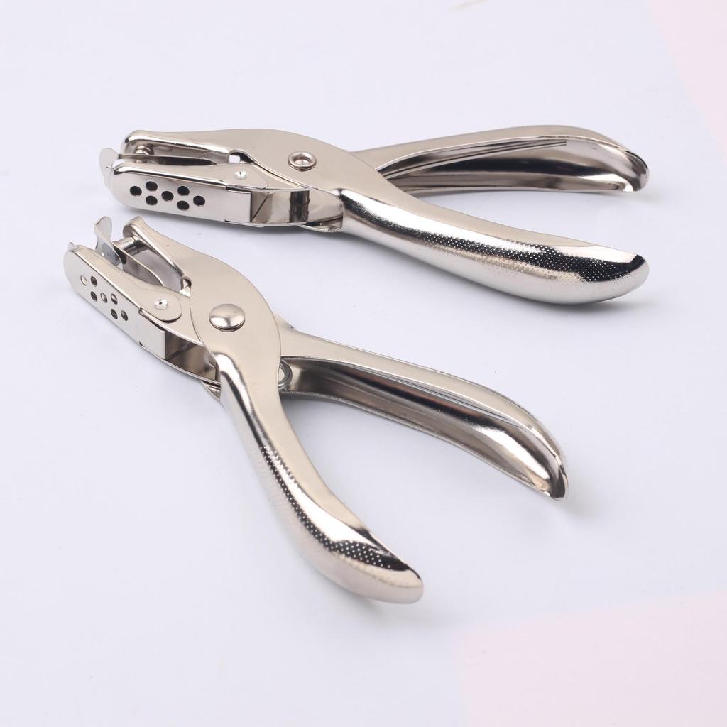 Handheld 6mm Round Hole Punch Pliers for Paper and Perler Beads