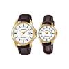 Casio Unisex Pair Table Series White Watch MTP-V004GL-7A<P-V004GL-7A