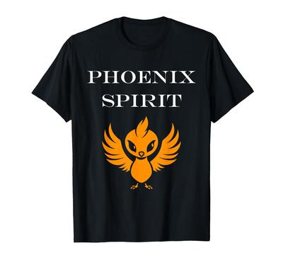 Humor Phoenix Djur Enkel Eldfågel Ande Phoenix T-shirt