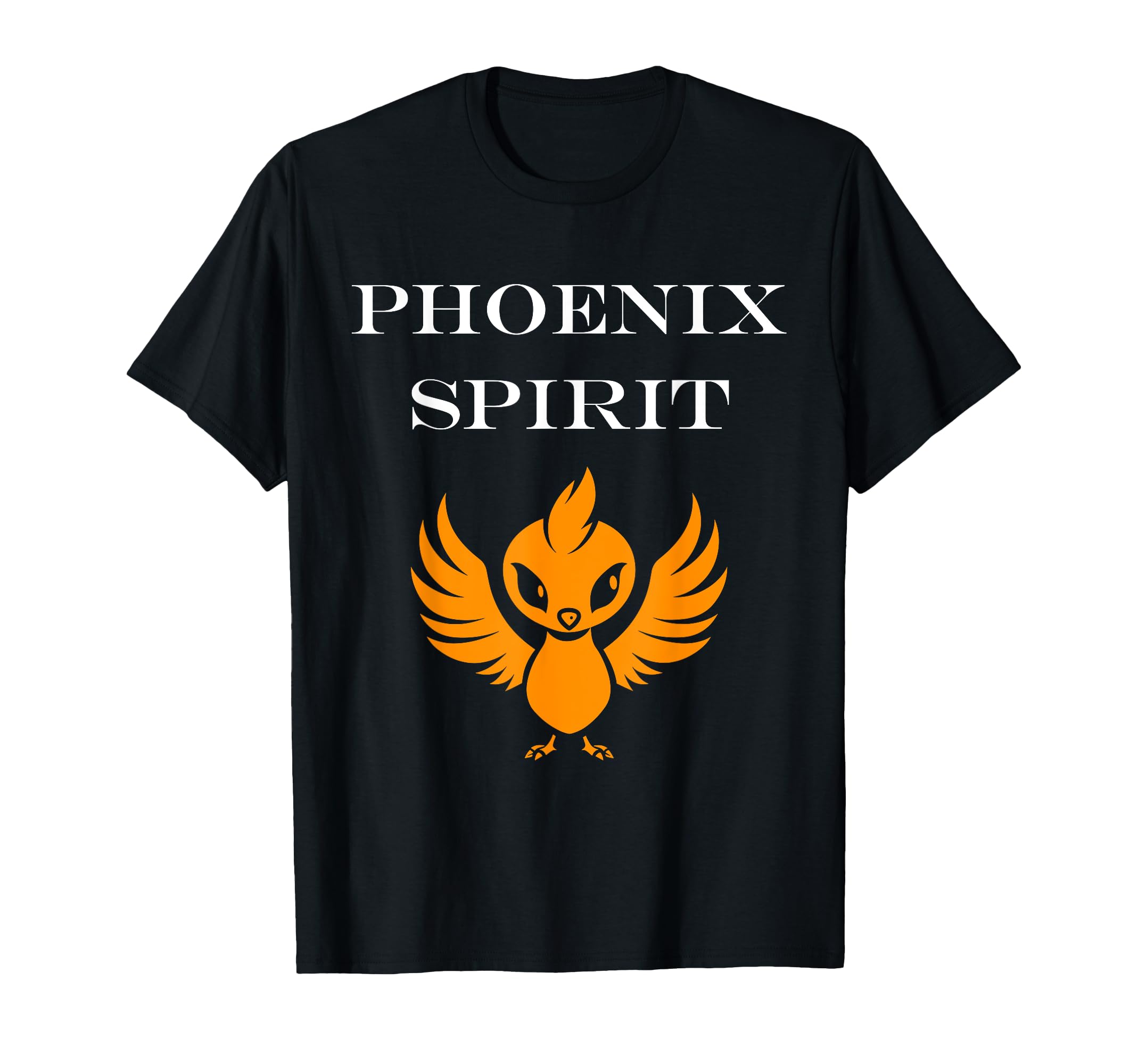 

Humor Phoenix Animals Simple Fire Bird Spirit Phoenix T-Shirt чорний
