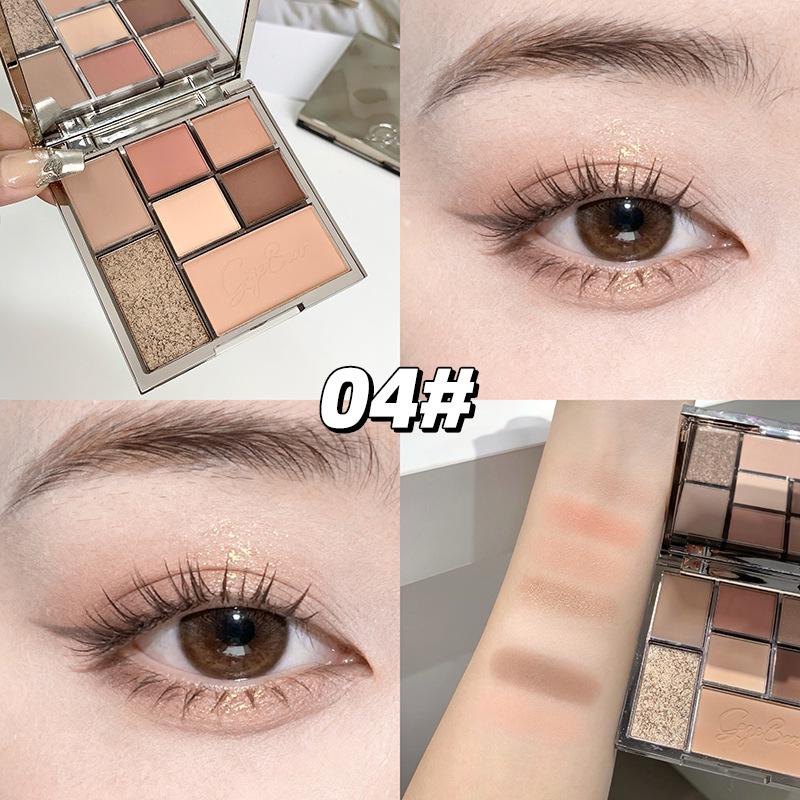 Gege Bear Seven-Color Matte Fun Palette - Natural Student Makeup