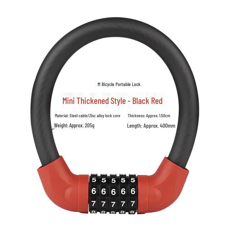 Lishi Bicycle Combination Cable Lock