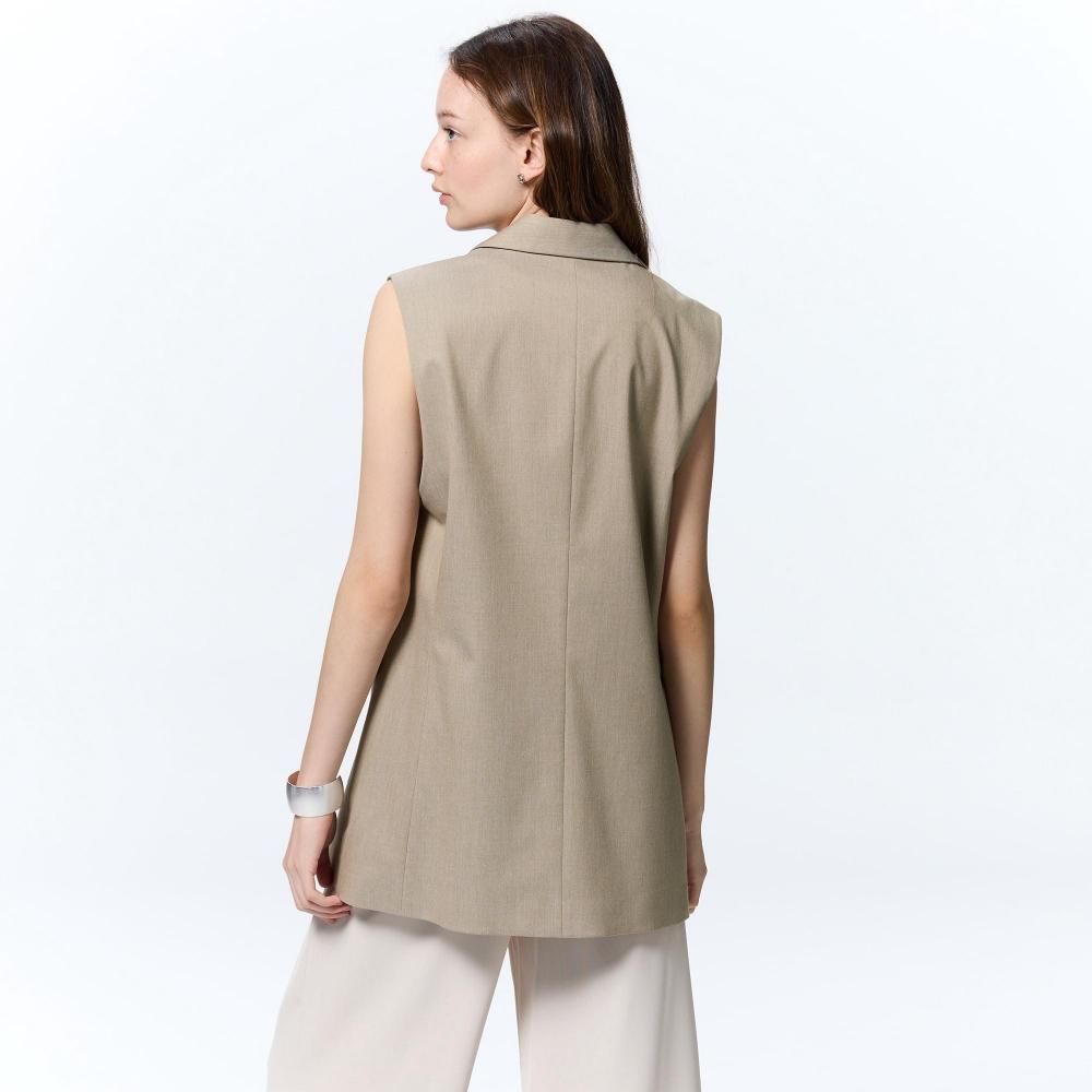 Buy GU by Uniqlo OversiZed Tailored Vest Z at affordable