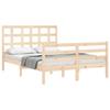 VidaXL Bed Frames with Headboard Small Double Solid Wood 3193956