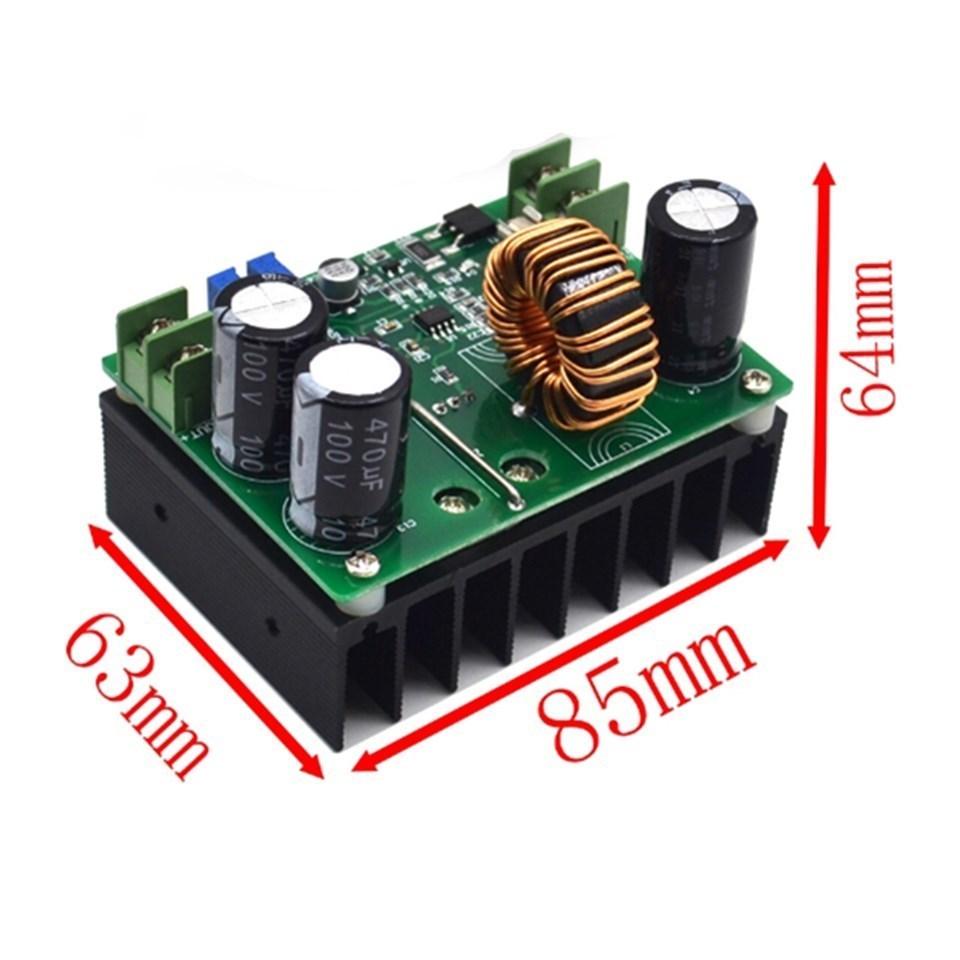 600W DC-DC Boost Converter 10V-60V To 12V-80V 10A Step Up Power Supply Module Adjustable Constant Current Voltage