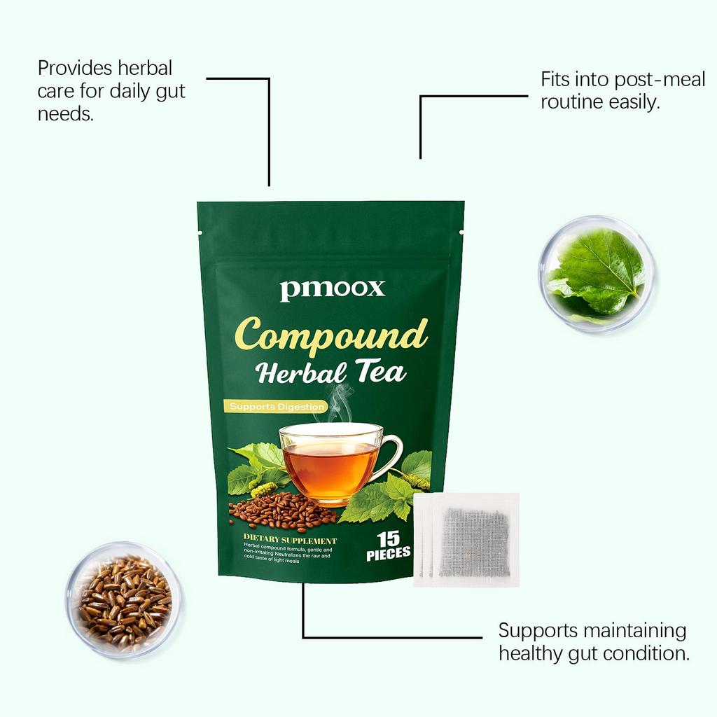Premium Blended Herbal Tea Bags, Individually Packaged