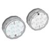 2PCS LED Pool Lights with Remote Control Suction Cup Colorful Submersible Light for Aquarium Fish Tank Vase Base