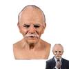 Itisyou Halloween Kostümmaske - Lustige Kostümmaske - Realistisches Opa-Gesicht Kostüm