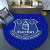 Everton Pattern Round rug,Carpet Rug for Living Room Bedroom Playroom ,Non-slip Floor Mat,Holiday Gifts and Birthday Gifts.