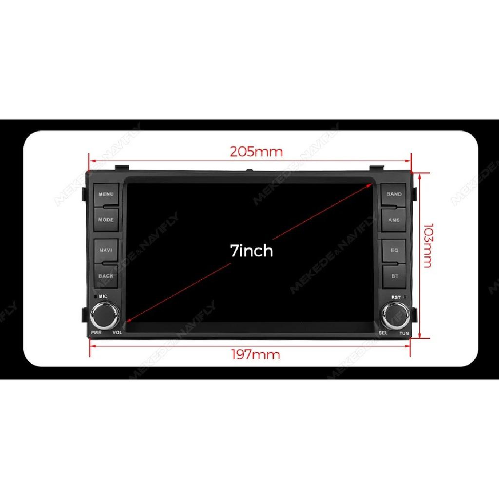 7inch Android 15 For KIA CEED 2007 2008 2009 Wireless Carplay Auto Car Radio Multimedia Player Audio GPS Navi Stereo Screen WIFI