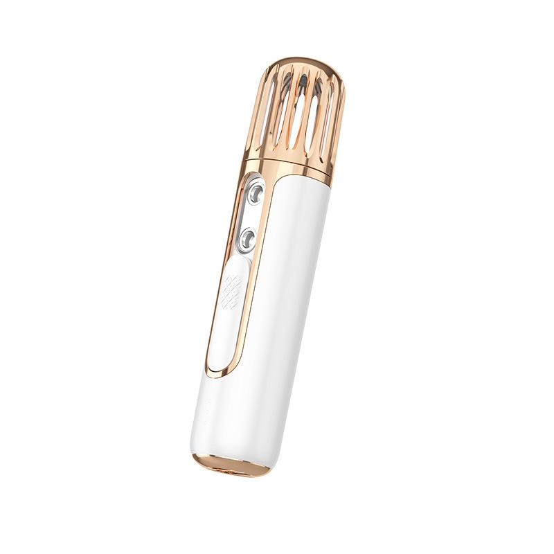Facial Double Spray Emollient Portable Facial Moisturizing Face Steamer Cold Spray Machine Humidification Spray Instrument Test Hydrating Instrument