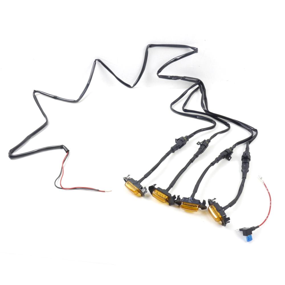 LED Grille Light Kit Car Daytime Running Lights Automobile Modification Accessories