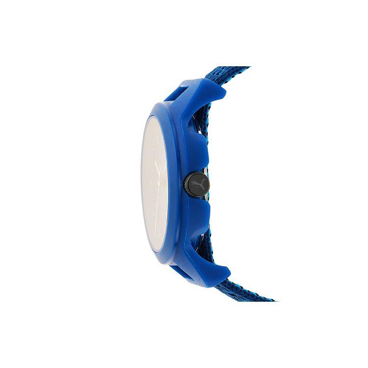 Puma Reset V1 Series Watch Quartz Movement Fabric Strap 41mm-43mm Blue Dial Men watches P5057