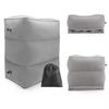 Inflatable Three-layer Travel Pillow Foot Rest Kids Airplane Sleep Sit Bed Car Height Adjustable Flight Sleeping Resting Pad