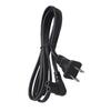 TV-Netzkabel US 2-polig 1-15P auf IEC320 C7 Achterstecker rechtwinklig abgewinkelt Netzkabel für LED-LCD-Fernseher-Monitore