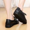 Woman Shoes New Leather Round Head Flat Shoes Women's Loafers Soft Sole Women's Single Shoes